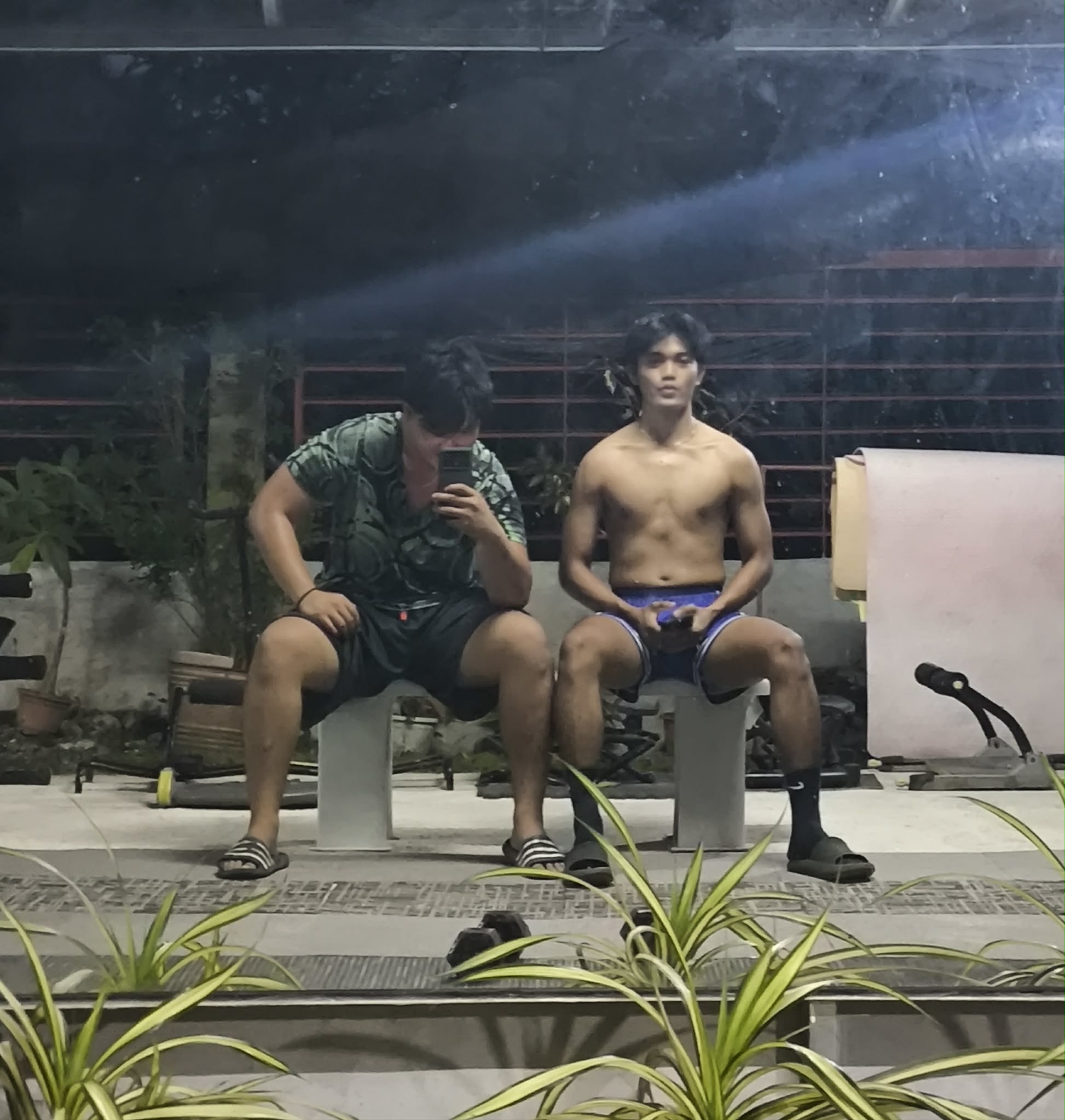 Benj at the gym 2